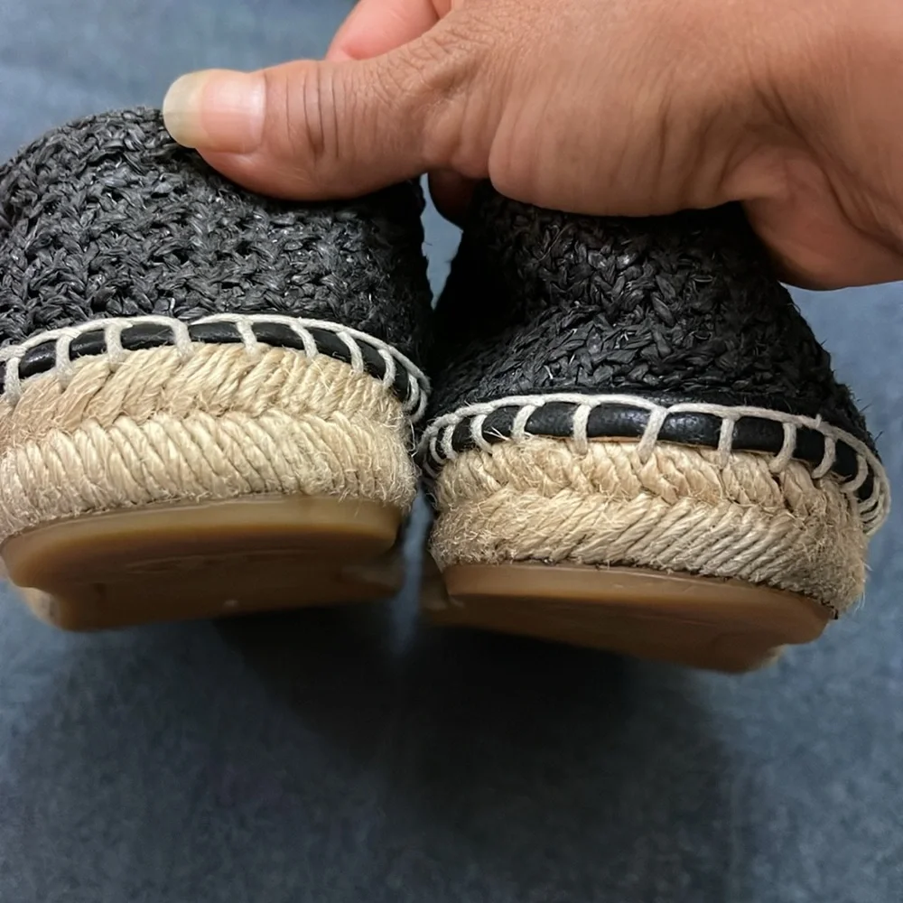CC Black Espadrille Flats - Picture 9 of 15